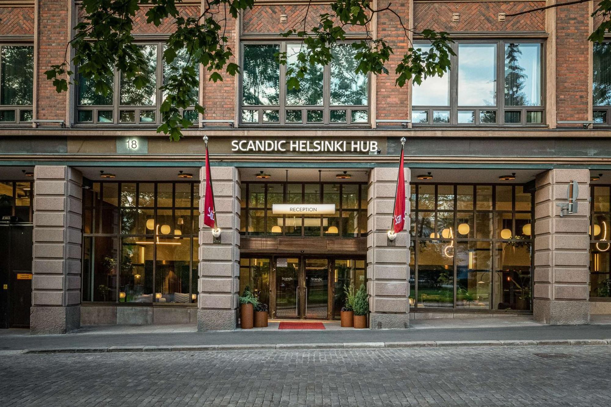 Scandic Helsinki Hub Ngoại thất bức ảnh
